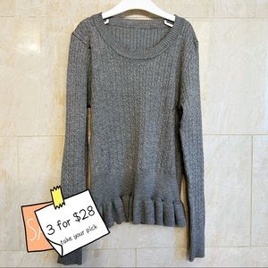 Soft Ruffled Sweater